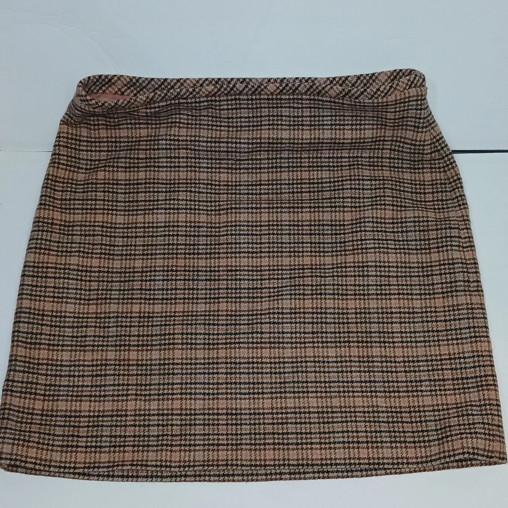 Talbots‎ plaid Wool Blend Skirt NWOT | Size 16P